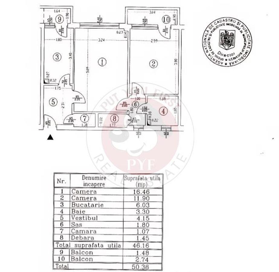 Dorobanti | Apartament 2 camere | Locatie Ideala | 50mp | B10999 - 7