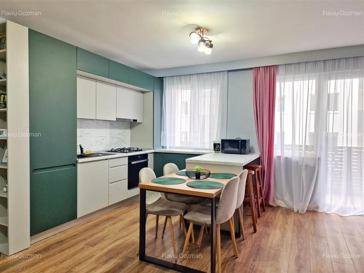 Apartament cu 2 camere semidecomandat, mobilat în Florești - 6