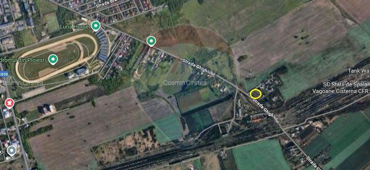 DE VANZARE Teren 3,171mp Ploiesti vizavi de Hipodrom - 3