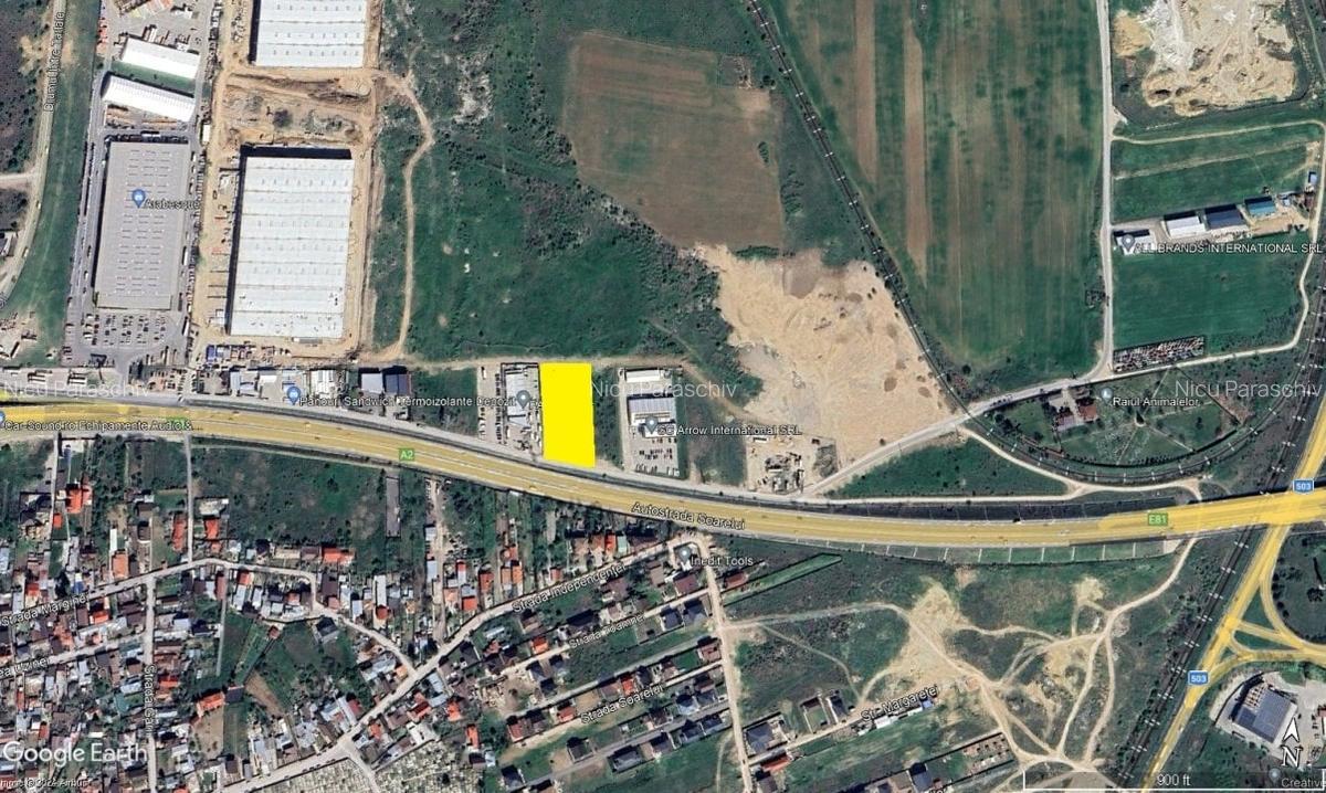 Teren intravilan cu PUZ aprobat in suprafata de 4.000 mp / d 46 m - 3