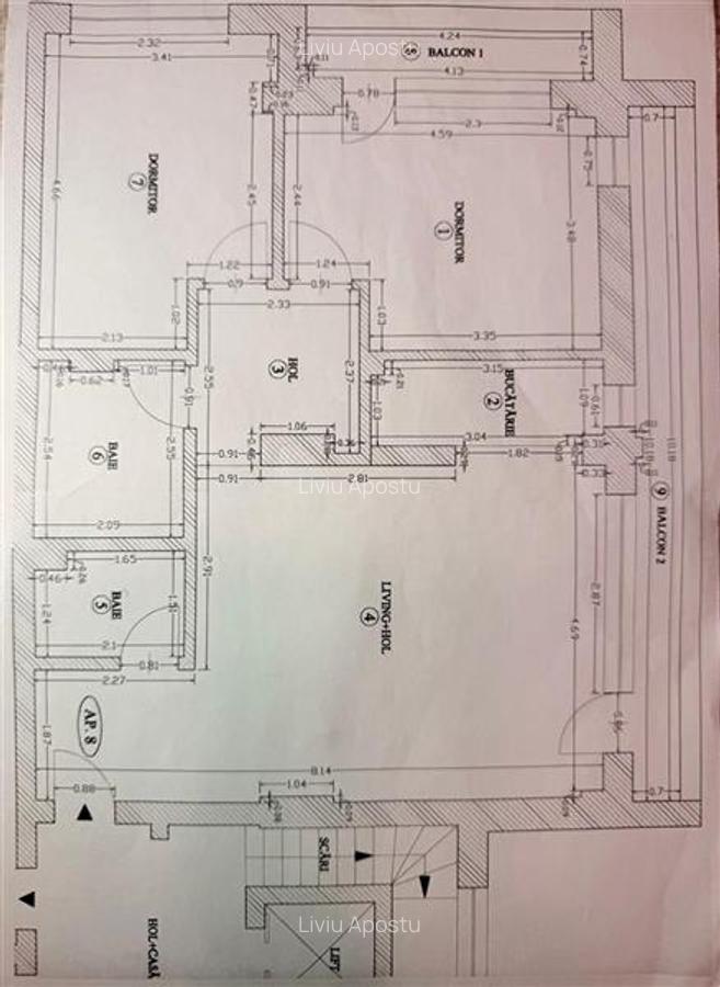 Inchiriere apartament 2 camere, 90 mp, Iancu Nicolae, parcare subterana - 10