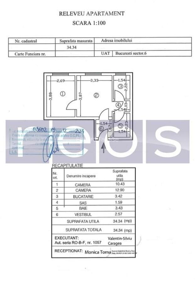 VANZARE 2 CAMERE I SEMIDECOMANDAT I METROU I PARC DRUMUL TABEREI - 9