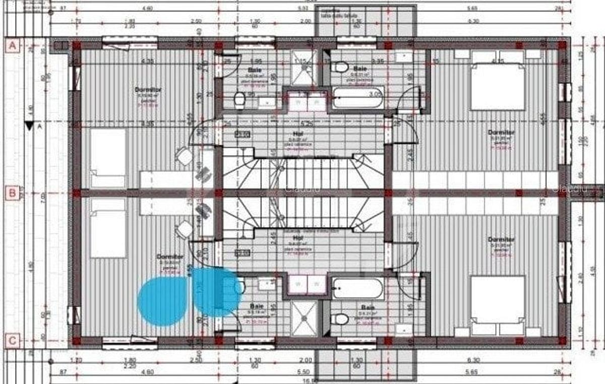 Casa cu arhitectura moderna, 5 camere, 463 mp teren - 3