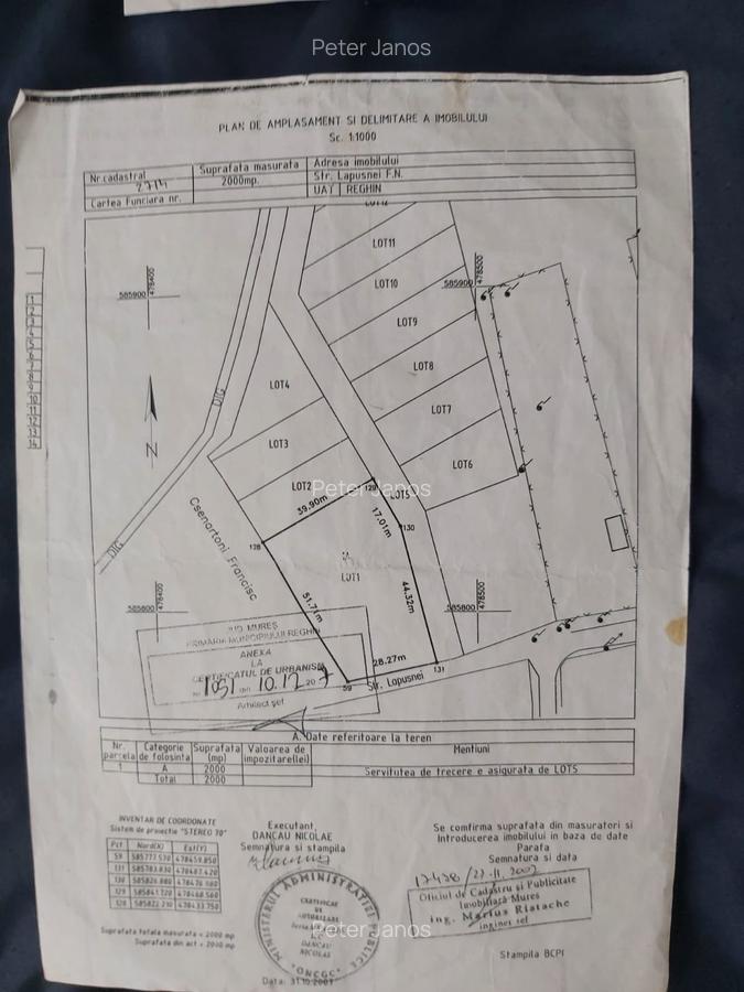 De vanzare teren intravilan pentru constructie in Reghin zona Ienuteni - 3