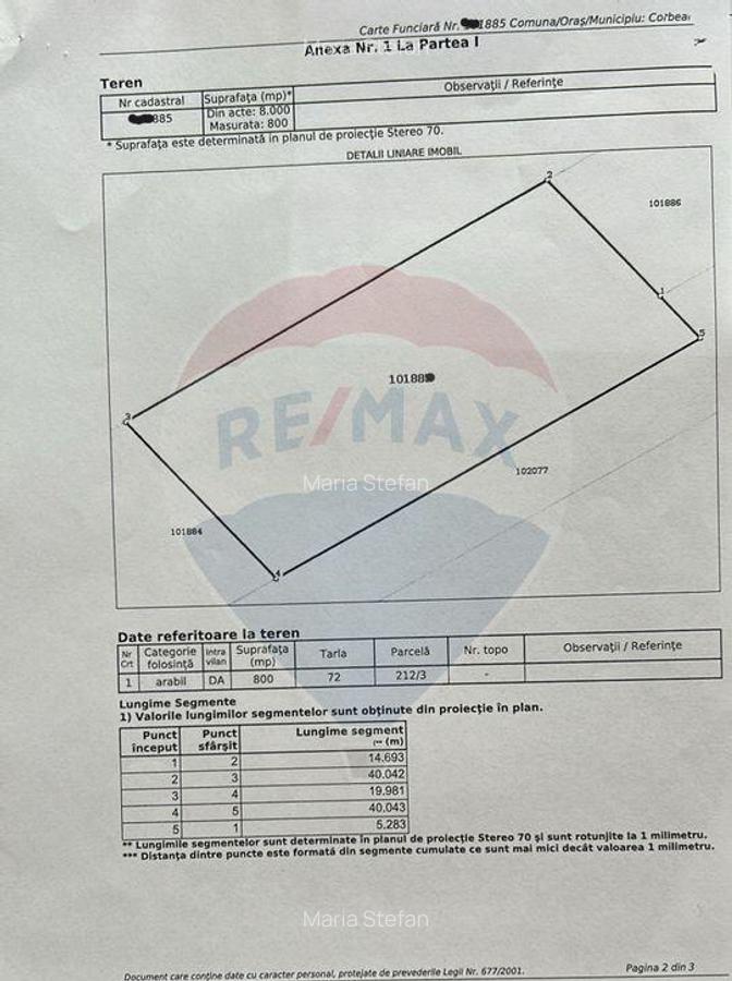 Teren constructii 1,070mp Corbeanca AUTORIZATIE CONSTRUCT... - 8