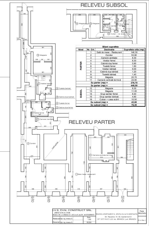 Spațiu comercial, 320 mp în Central - 12