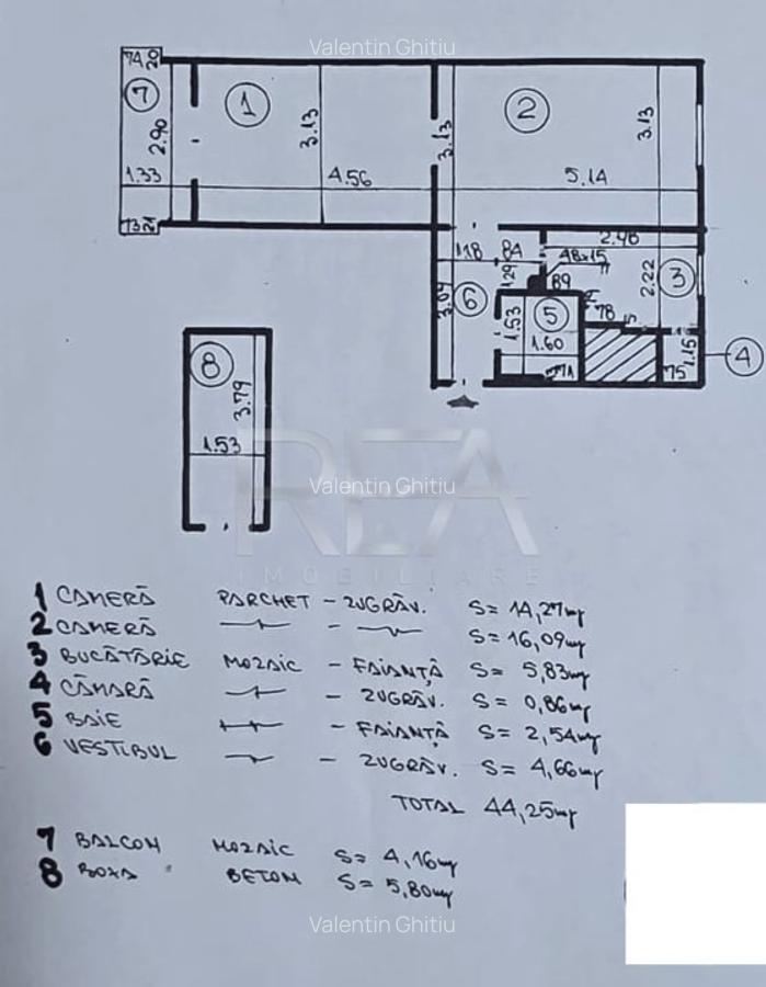 2 camere - Floreasca - 1/3 - renovat - 6