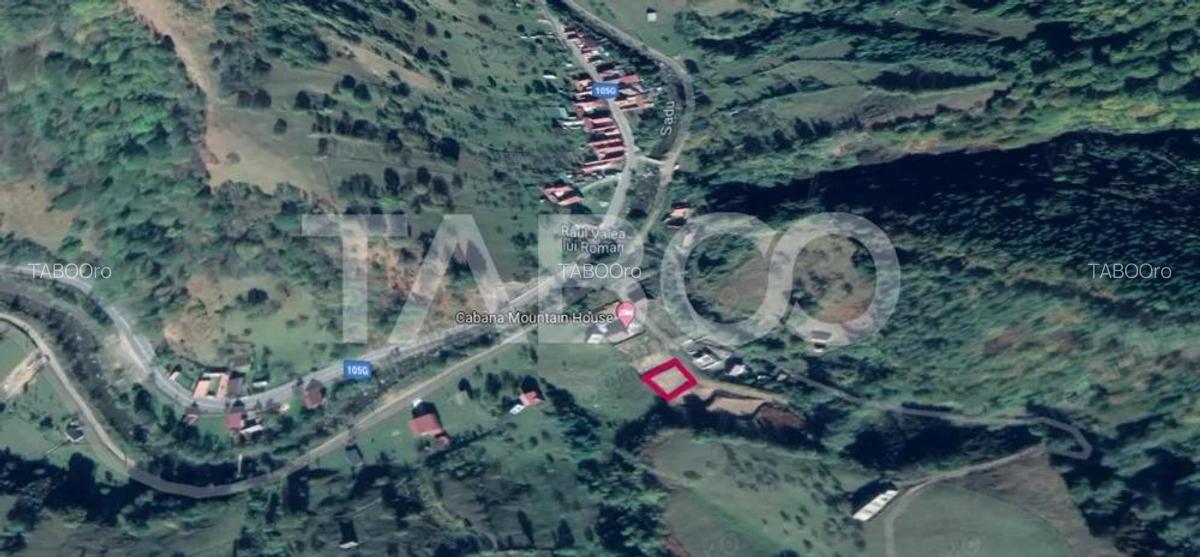 Teren intravilan cu utilitati 415 mp Rau Sadului Sibiu - 3