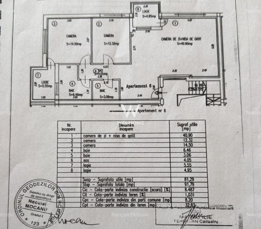 ! Oferta ! - Apartament 3 camere 82 mp, Piata Rahovei Sibiu - 10