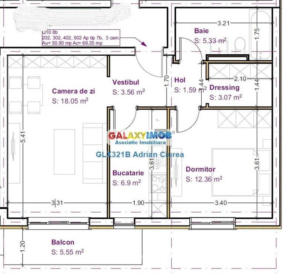 Cosmopolis | Prima Inchiriere | Bloc 2025 | Loc Parcare | Piscina - 16