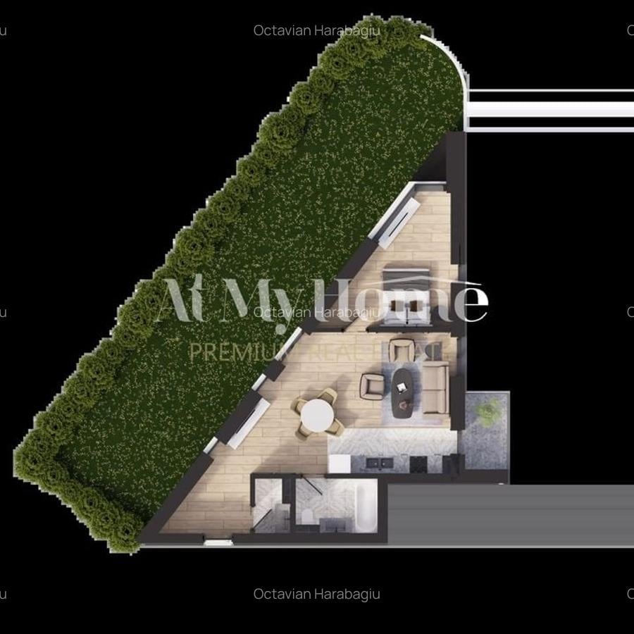 Apartament cu 2 camere decomandat în Pipera - 6