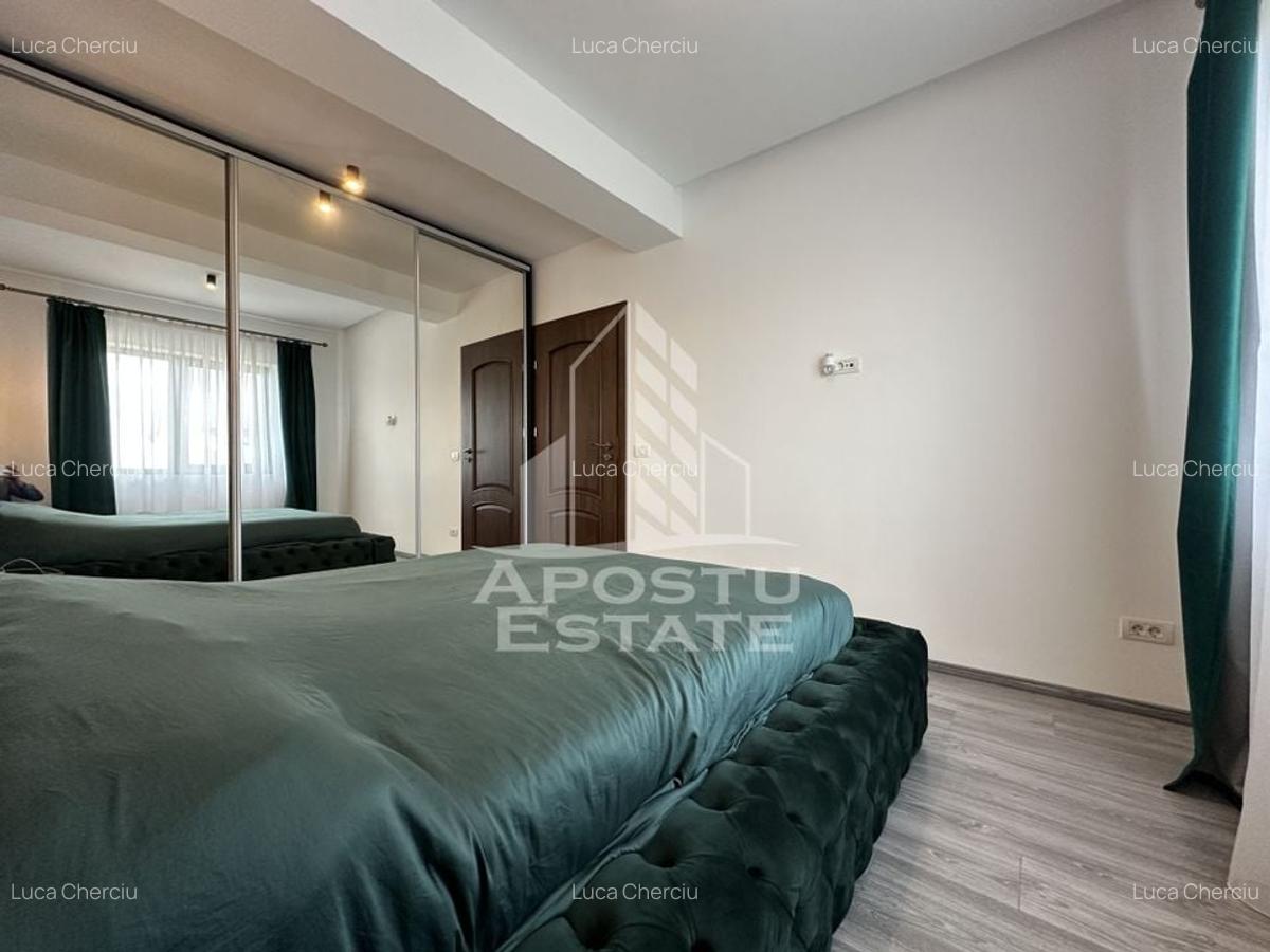 Penthouse mobilat de lux pe 2 nivele cu 3 camere si 2 bai in Giroc. - 9