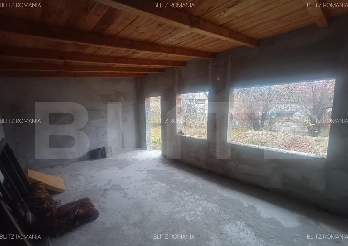 Casa de vanzare semifinisat 2 camere localitatea Pelisor - 4