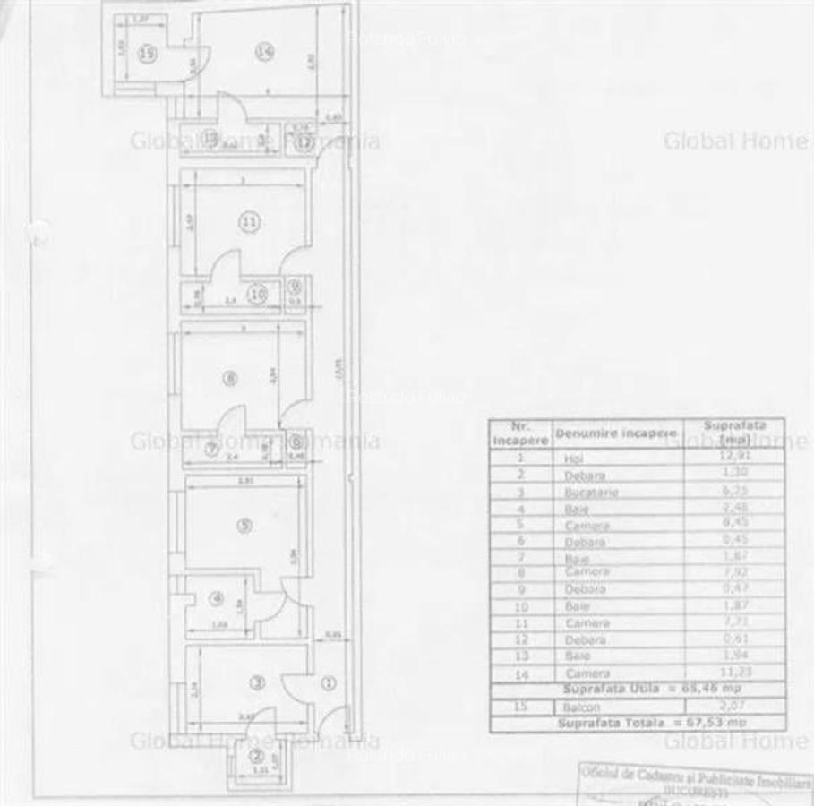 Vanzare apartament 4 camere in Vila Vasile Lascar, ideal hotel - 2