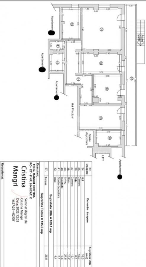 Locuinta ideala pentru Famile - 4 cam, terasa , curte si 2 locuri de parcare - 14