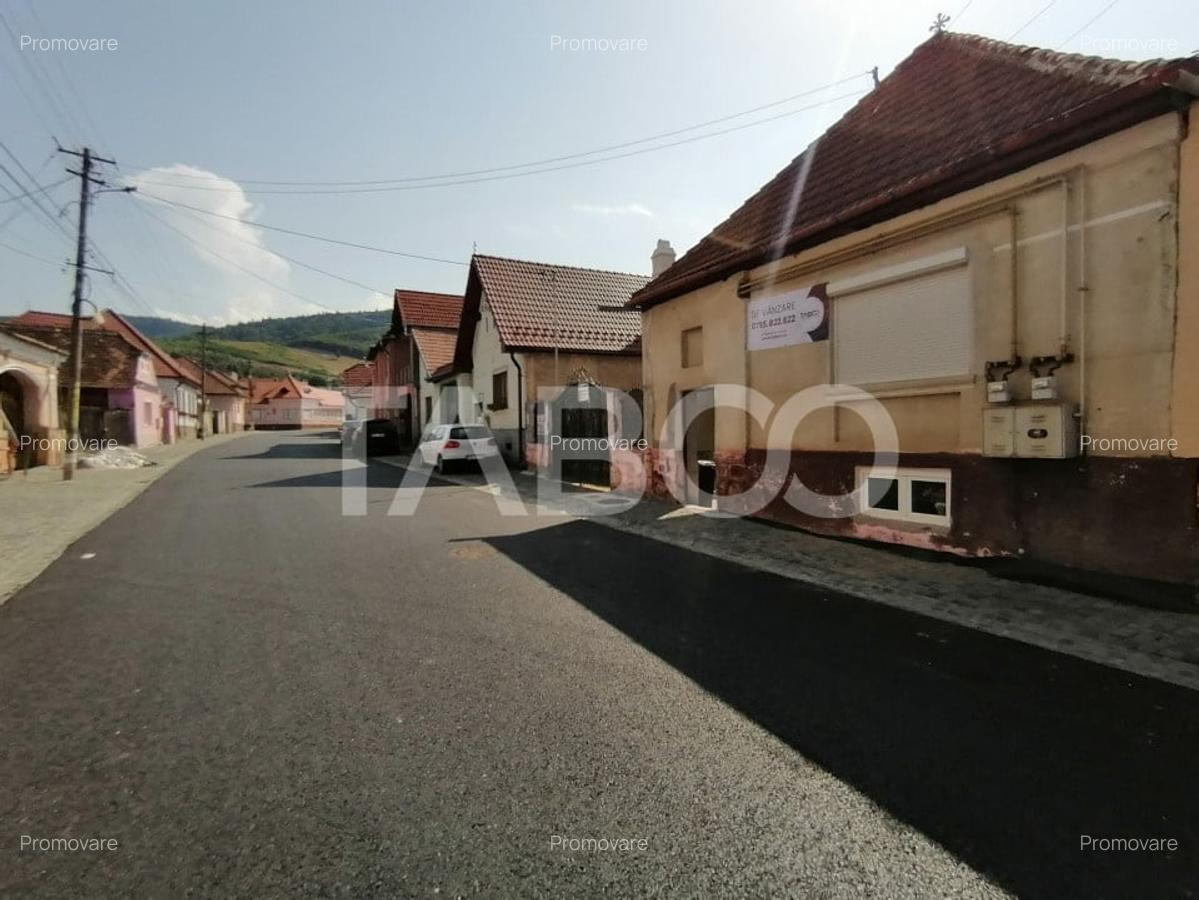 Comision 0% Casa de vanzare 4 camere 2 bai teren 266 mp Saliste Sibiu - 16