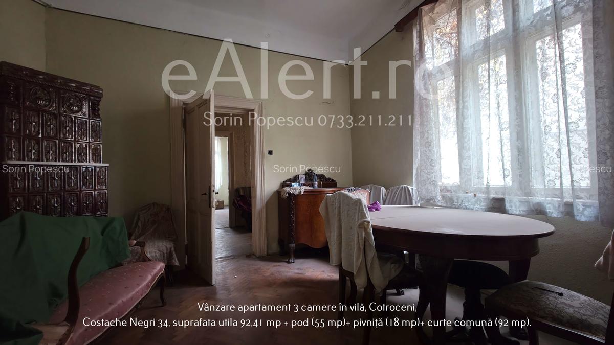 Apartament cu 3 camere în vilă, Cotroceni – Costache Negri 34 - 33