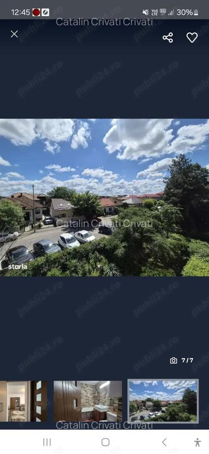 Vand apartament zona centrala etaj 2 - 3