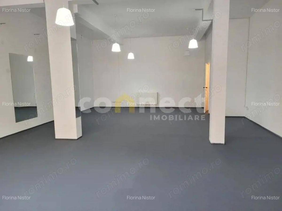 Spa?iu comercial de inchiriat | SU 66 mp - vitrina 4,2 m, parcare | Flore?ti - 1