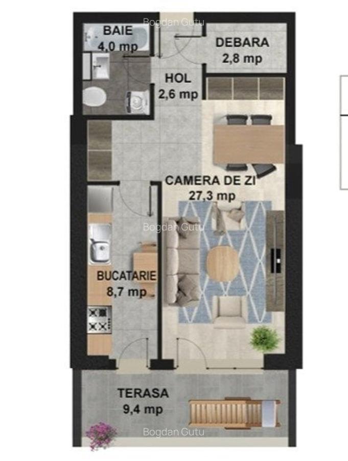 Studio Nou in Complex Privat pe Malul Lacului - 10