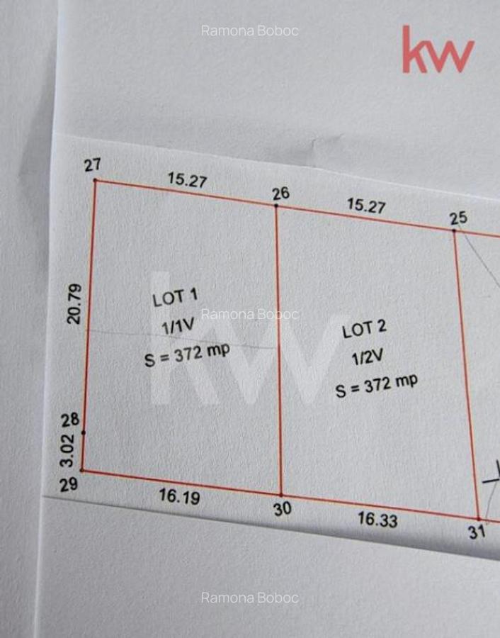 Oportunitate! Teren unic, strada privata de case, Carcea, cu - 1