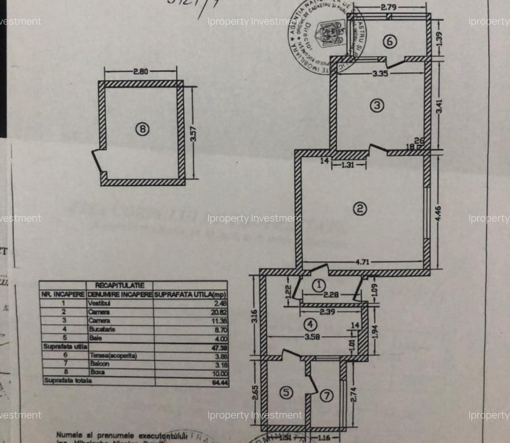 Universitate, Mosilor | 2 Camere | Fara RISC | Centrala | 2 x Balcon - 14