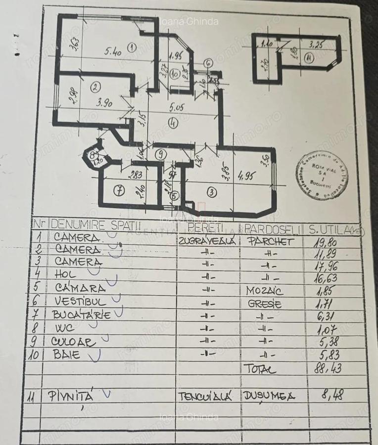 Comision 0% 4 Camere Cismigiu / 109 mp - 8