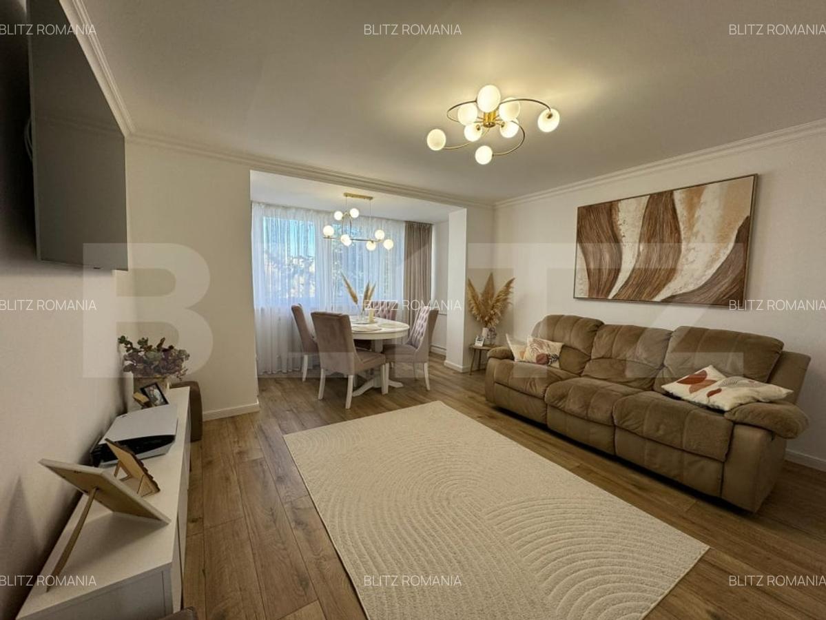 Apartament cu 3 camere decomandat, 70 mp, zona Decebal - 1