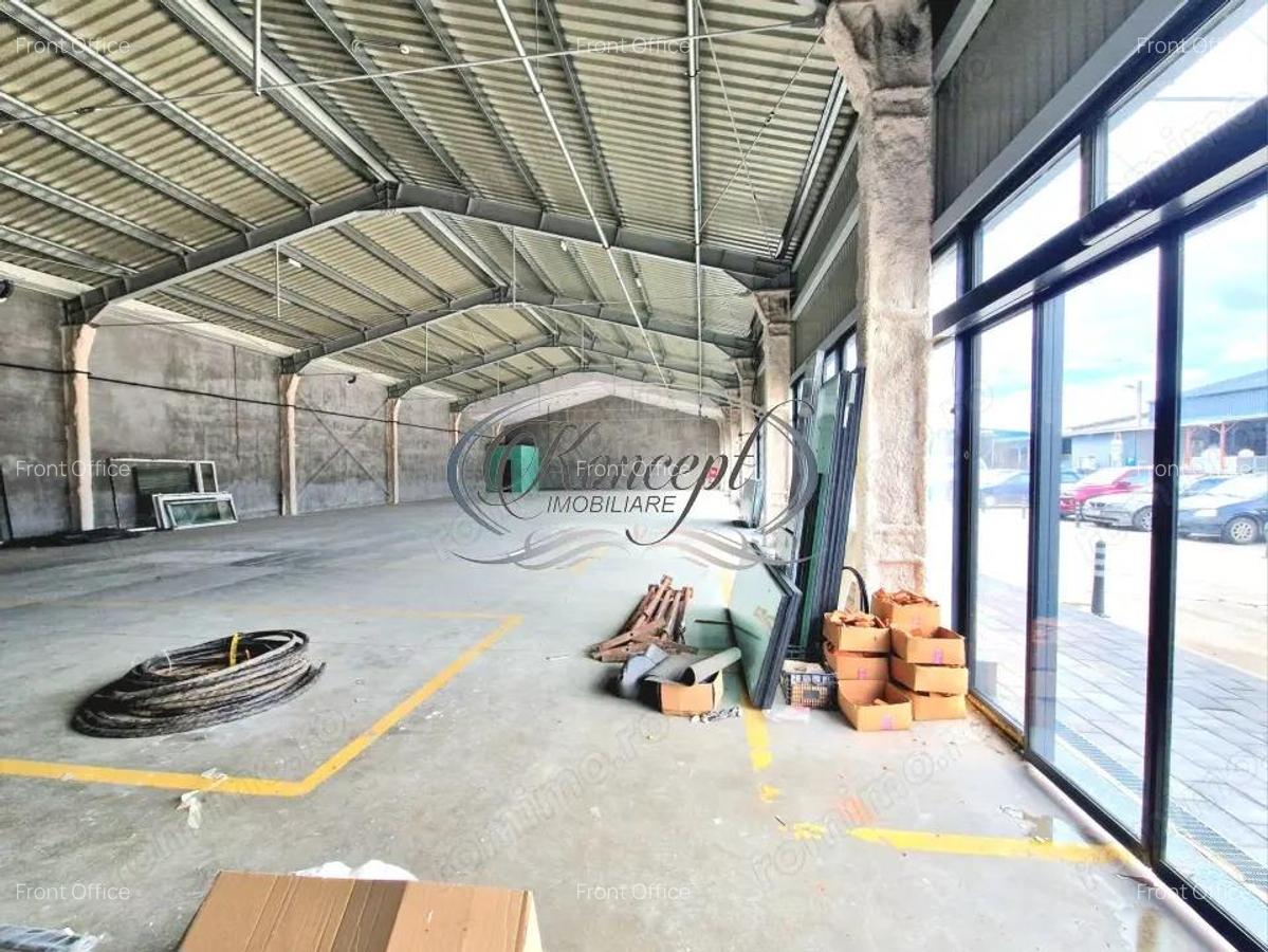 Spatiu comercial tip hangar cu expunere si acces auto situat in Someseni - 1