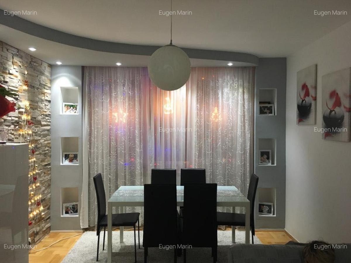 Apartament 4 camere mobilat decomandat  etaj 1 cu centrală proprie - 1