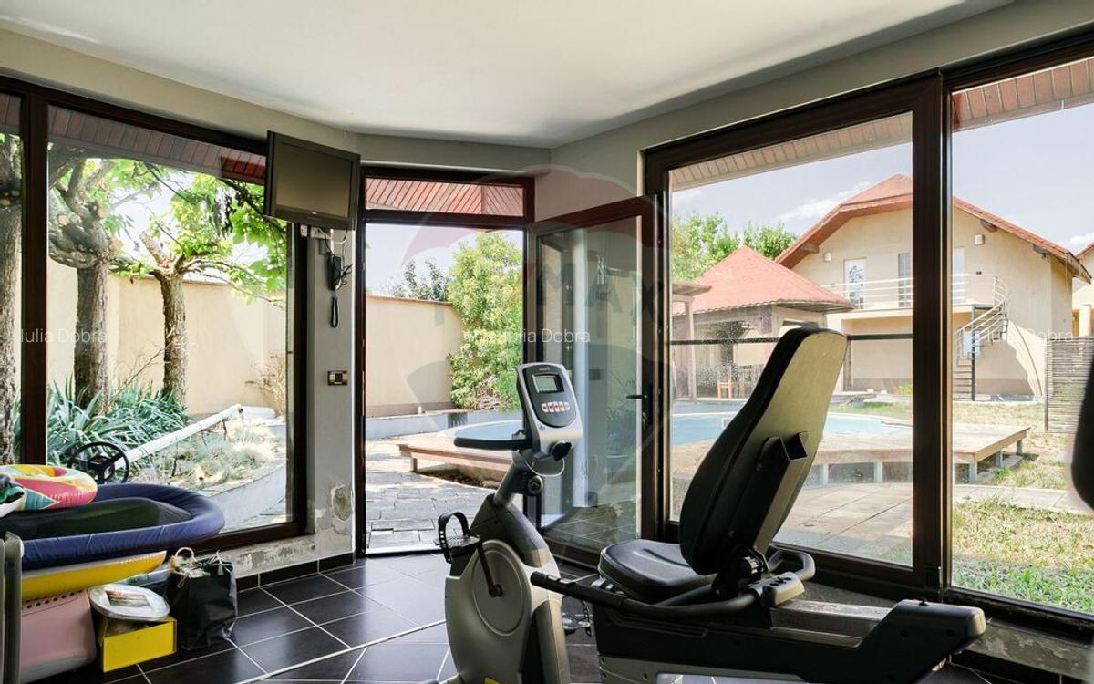 Casa moderna ?i spa?ioasa cu piscina,sauna ?i sal... - 11
