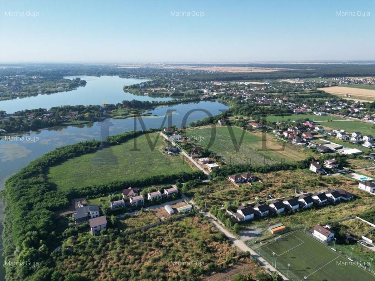 Teren pe malul Lacului Buftea - Crevedia - 20