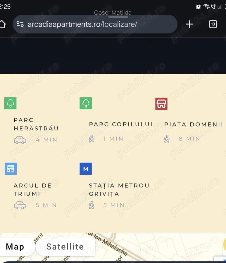 Proprietar inchiriez apartament 2 cam zona Domenii complex Arcadia - 3