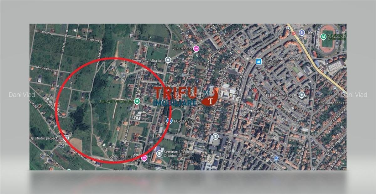 Teren cu proiect de casa Panorama Spectaculoasa zona Piata - 3