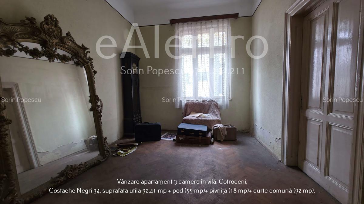 Apartament cu 3 camere în vilă, Cotroceni – Costache Negri 34 - 21