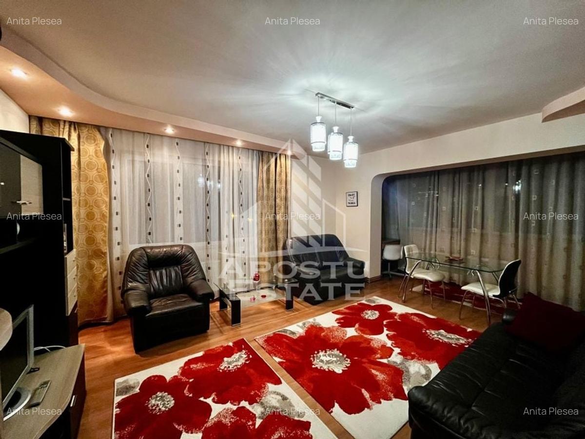 Apartament 3 camere,decomandat,centrala proprie,zona Tipografilor - 1