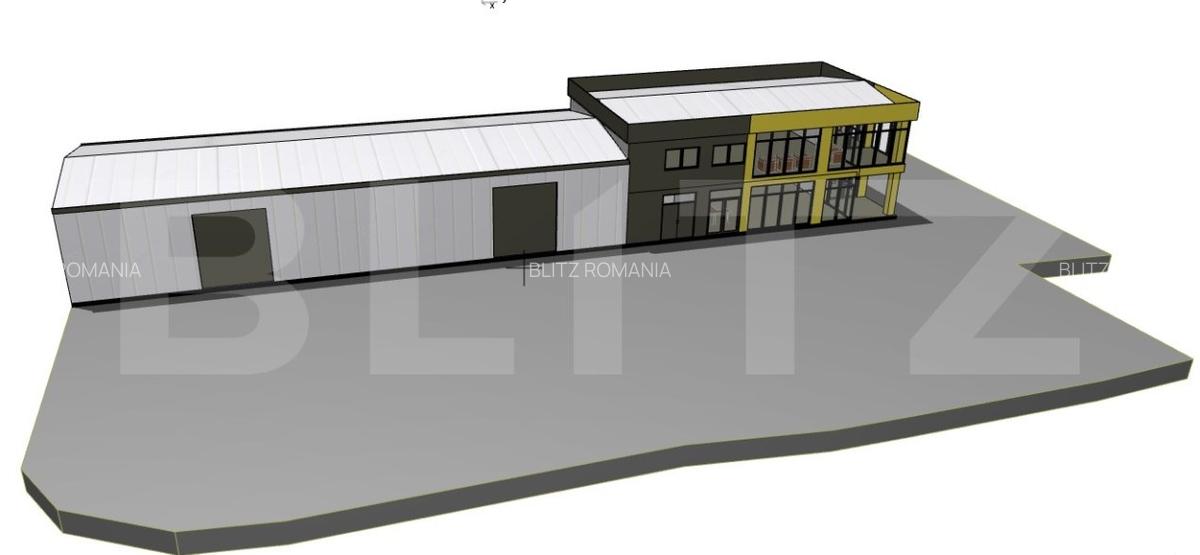 Cladire de birouri + 3 Hale, teren 4300 mp, Sebes - 4