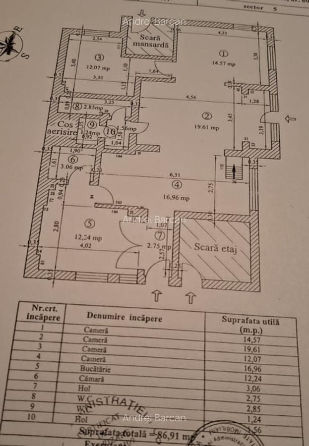 4 camere in inima Cotrocenilor– curte proprie si demisol, intr-o vila cu poveste - 9