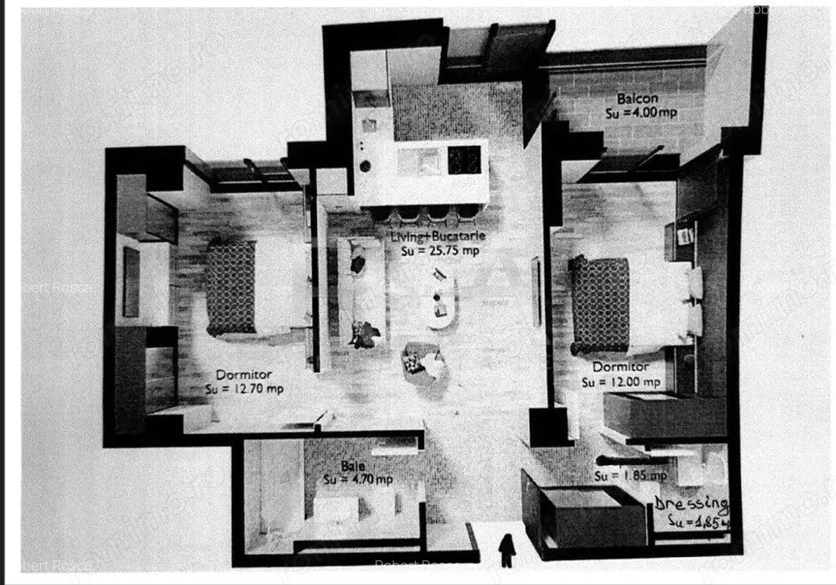 3 camere BLOC 2025 - Delta Vacaresti - Vitan Barzesti - 8