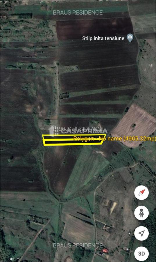 Teren de vanzare, Breazu, 9930 mp, ideal investitie 4,9 euro/mp - 2