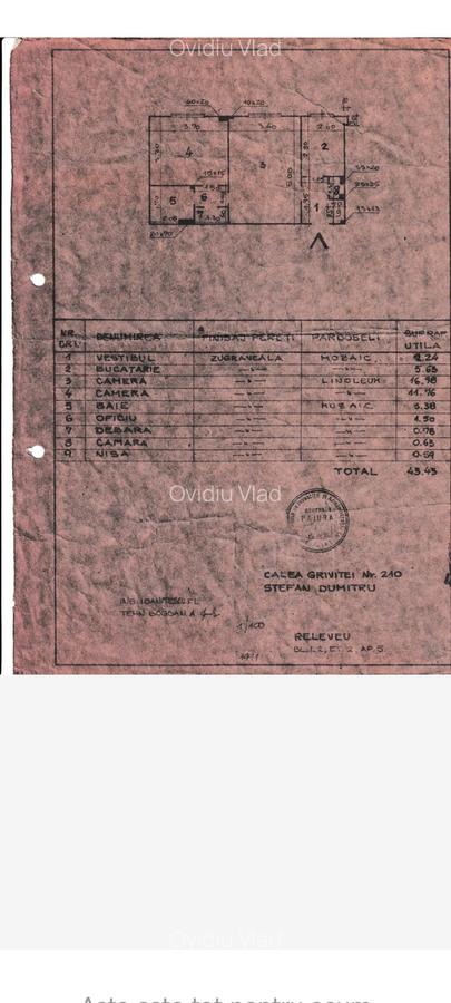 FARA COMISIOANE apartament cu 2 camere la etajul 2  la 3 minute de metrou - 1
