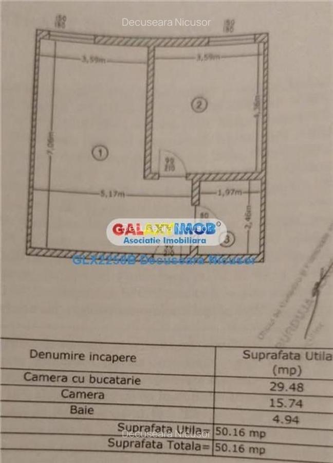 Apartament 2 camere mobilat utilat in Militari Residence 56.500 - 8