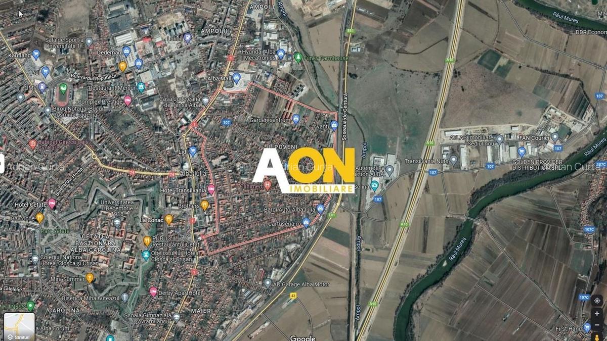 Teren intravilan, 555 mp,  Lipoveni, zona Alba Mall - 1