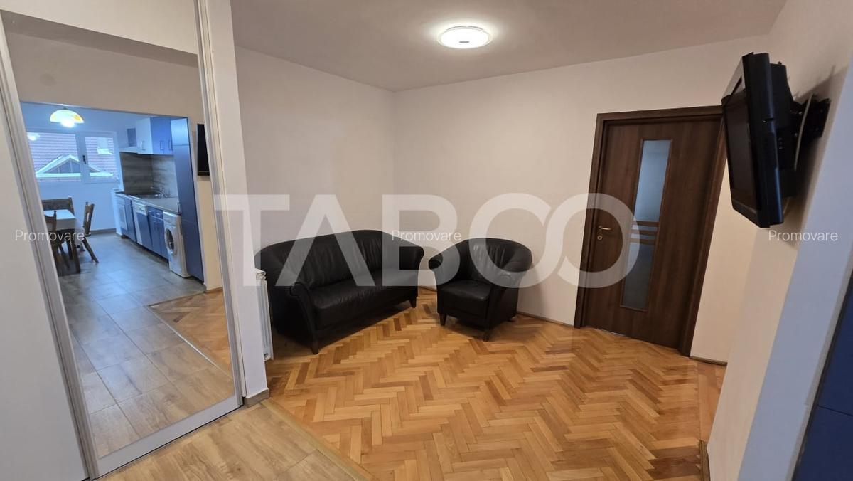 Apartament de inchiriat Central 3 camere balcon etaj intermediar - 2