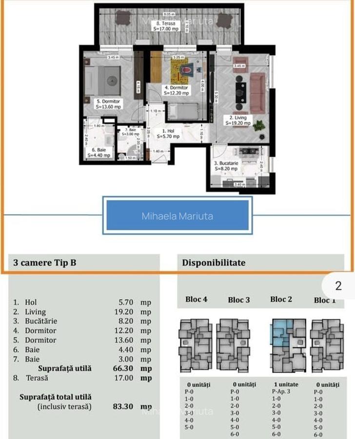 AP. 2 CAMERE TIP STUDIO-CORA ALEXANDRIEI, RATE LA DEZVOLTATOR,COMIS 0% - 13