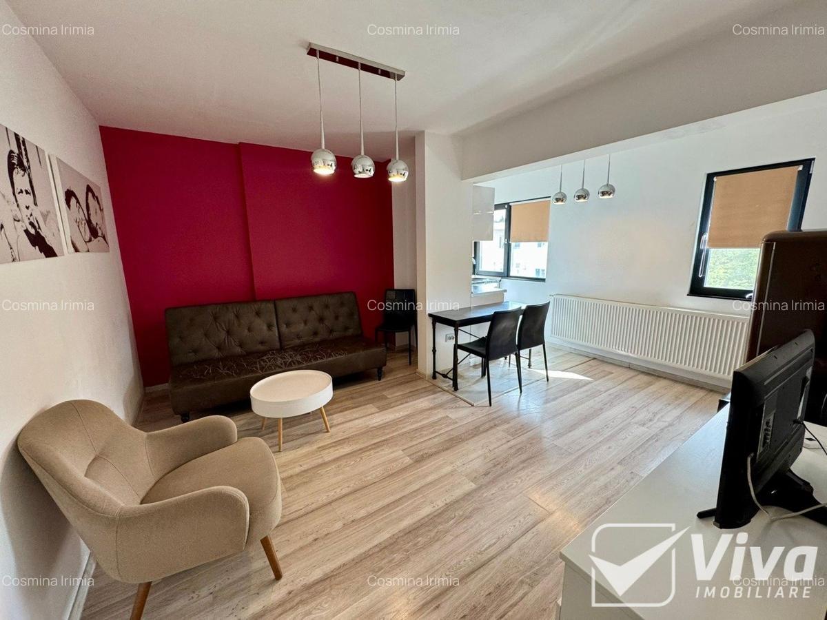 Apartament cu 2 camere semidecomandat, mobilat în Central - 3