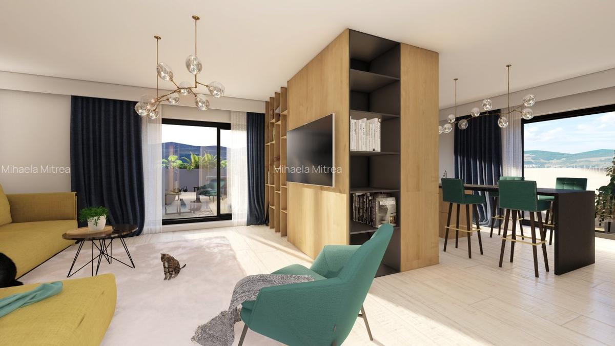 Penthouse, 4 camere, 94 mp cu cf  si parcare gratis in Wings - 4