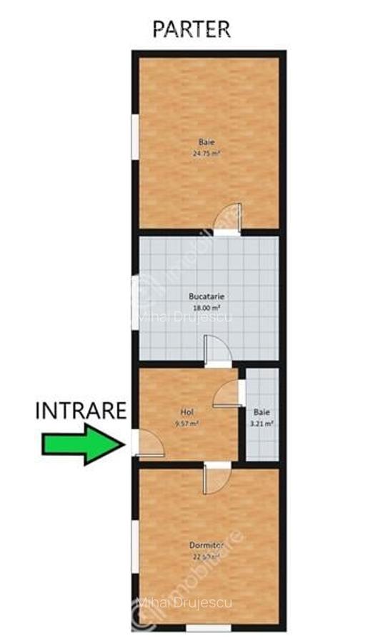 Casa cu 2 camere si gradina 600 mp in Sibiu zona Turnisor - 4