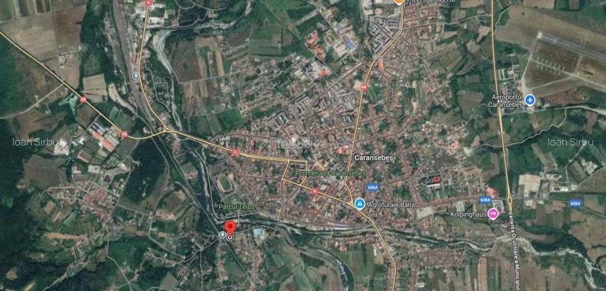 Caransebes, Teren INTRAVILAN, 3150 Mp., Zona Teius - 3
