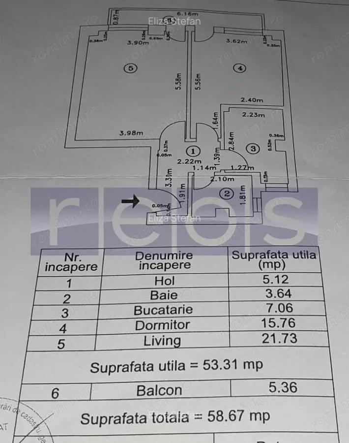 VANZARE APARTAMENT 2 CAMERE 60MP BLOC 2018 VATRA LUMINOASA MATEI VOEIVOD - 5